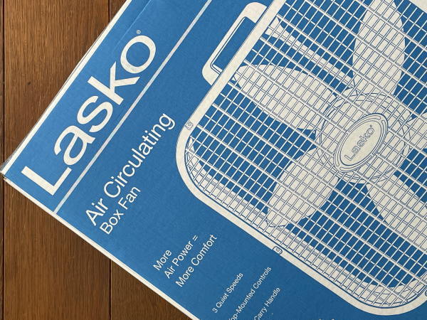 驚きの価格が実現! LASKO ボックスファン おしゃれ アメリカン 空気