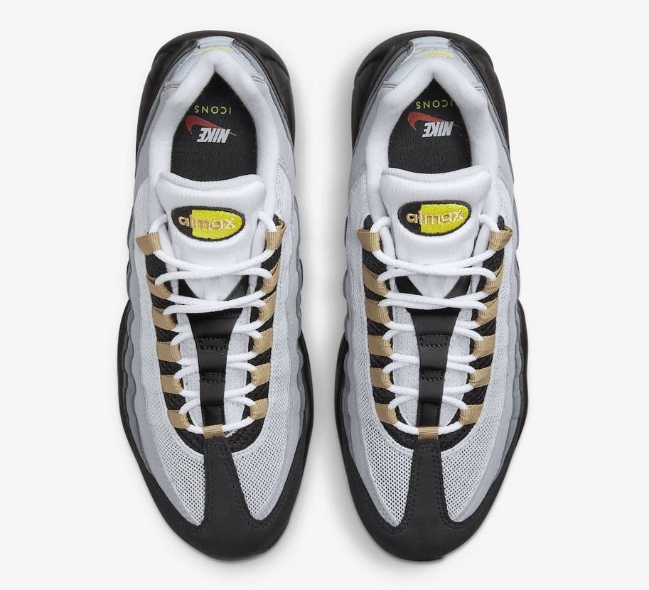 30 cm 新品 ナイキ エア マックス 95 アイコンズ イエロー ストライク Nike Air Max 95 Icons DX4236-100 茶色 ブラウン グレー グラデ