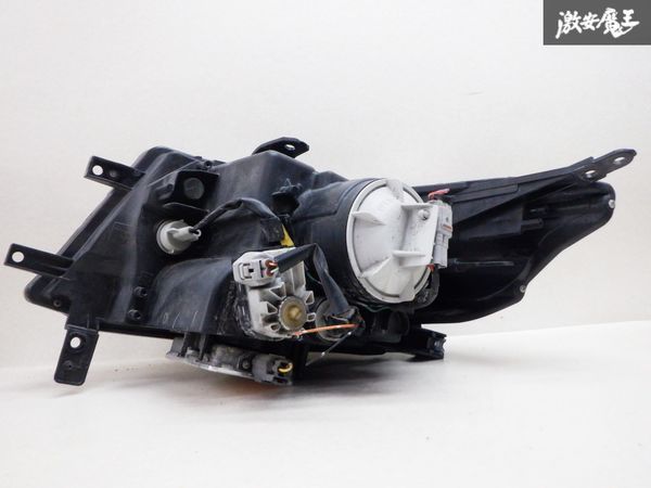 点灯OK！！スズキ純正 MH23S ワゴンR スティングレー HID キセノン ヘッドライト ヘッドランプ 左右 アイライン付き KOITO 100-59191 棚P3_画像5