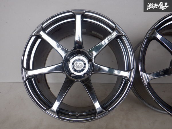 売り切り YOKOHAMA ヨコハマ AVS MODEL T7 モデルT7 メッキ 18インチ