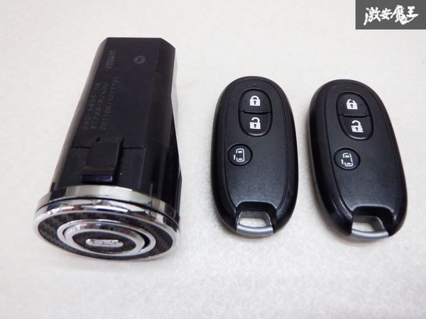 スズキ純正 MA15S ソリオ 2011/06 プッシュスタートスイッチ キーレス 鍵付き 37290-82K00 G8D-545S-KEY 即納 棚B9F_画像1