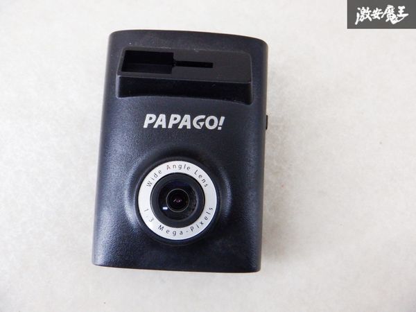 PAPAGO！ ドライブレコーダー NewGoSafe110 ドラレコ 単体 カメラのみ 動作未確認 棚M3H_画像1