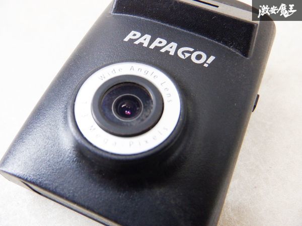 PAPAGO！ ドライブレコーダー NewGoSafe110 ドラレコ 単体 カメラのみ 動作未確認 棚M3H_画像2