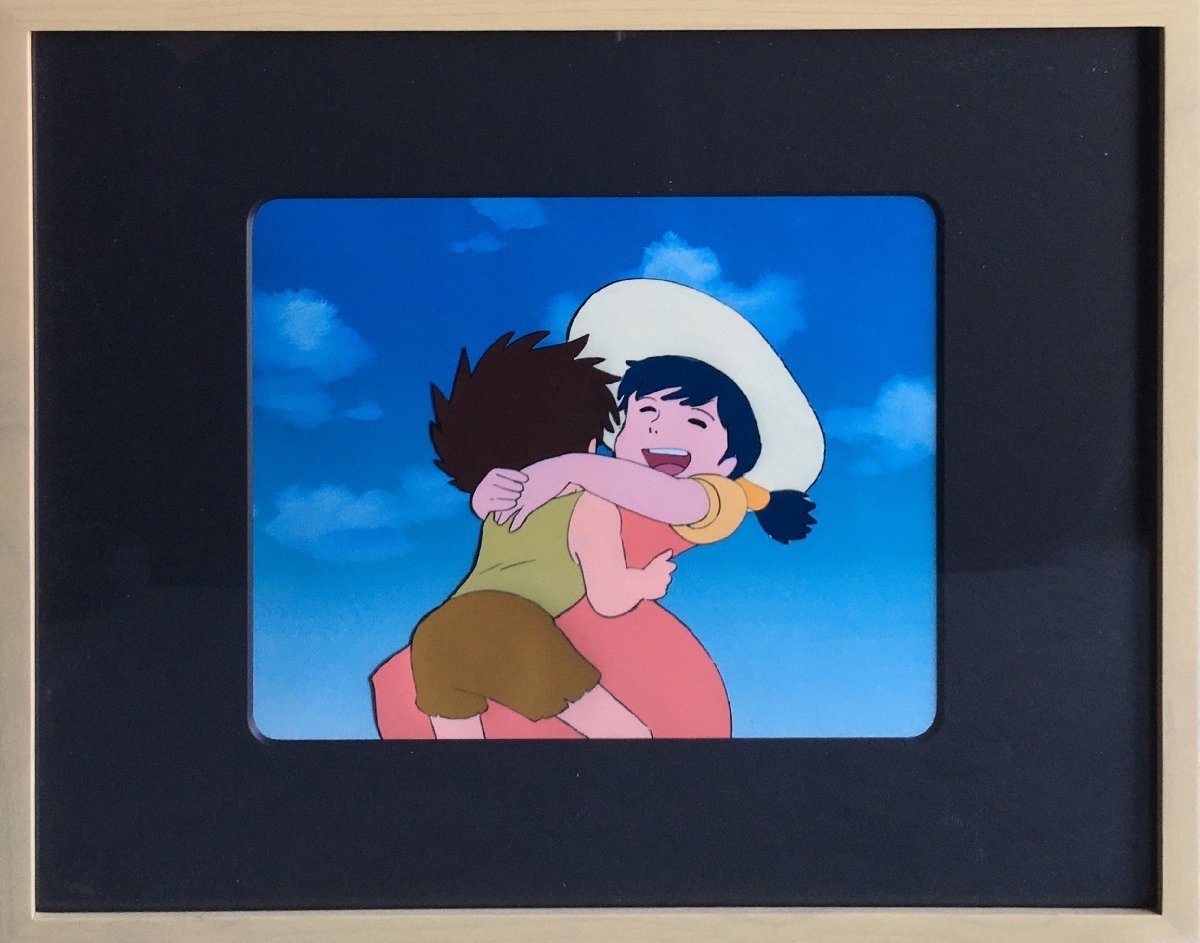  genuine work guarantee goods frame [ Mirai Shounen Conan cell picture Conan .lana Miyazaki .: direction large .. raw : work . direction ] Showa era 53 year 