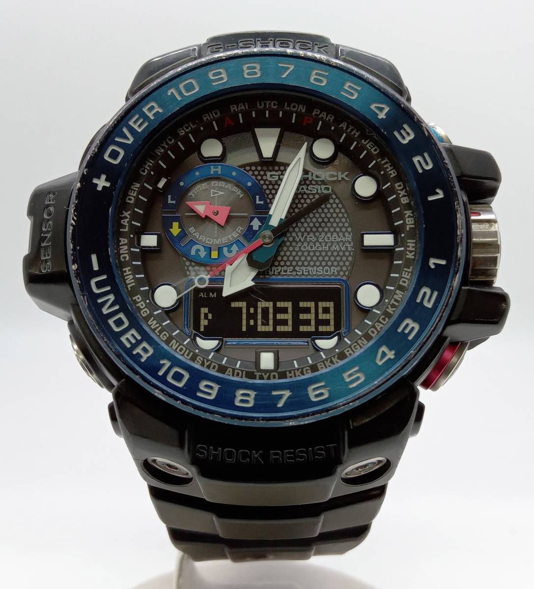 超人気の CASIO カシオ 腕時計 デジアナ ラバーバンド マルチバンド 電波ソーラー GWN-B1000B ジーショック G‐SHOCK その他 超人気の CASIO カシオ 腕時計 デジアナ ラバーバンド マルチバンド 電波ソーラー GWN-B1000B ジーショック G‐SHOCK その他