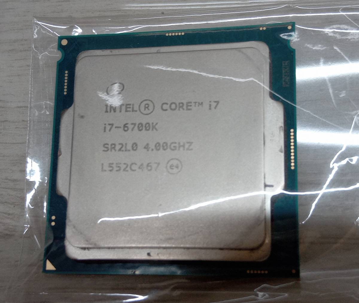 100%品質 i7 Core i7-6700K Core intel 6700K CPU バルク その他