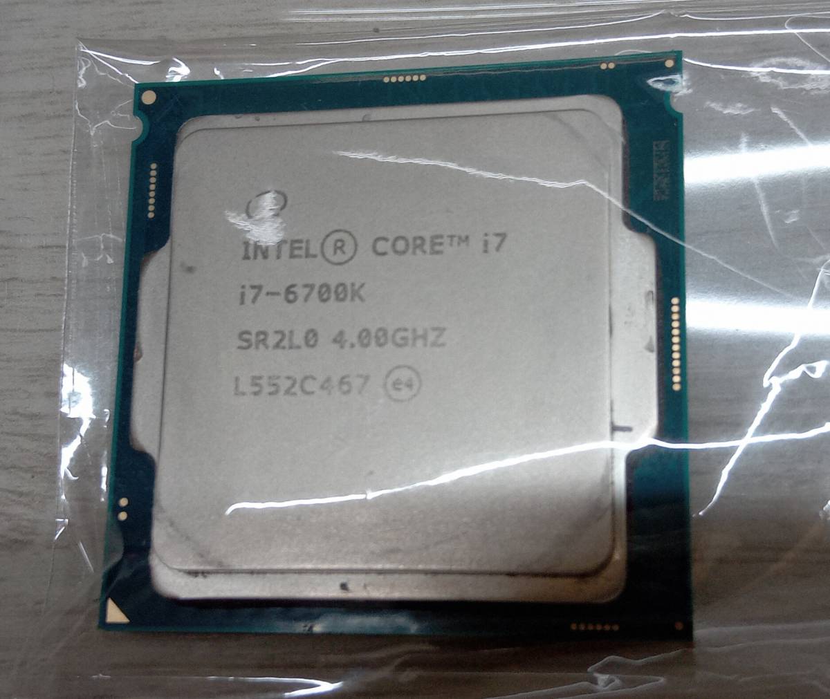 100％品質 i7 Core i7-6700K Core intel 6700K CPU バルク その他