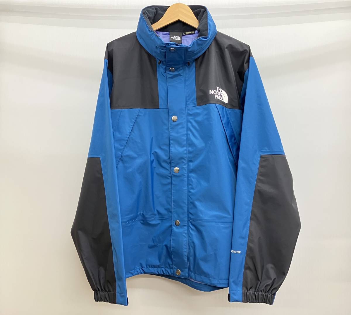 最安値 【美品】THE NORTH XL バンフブルー マウンテンパーカー Jacket