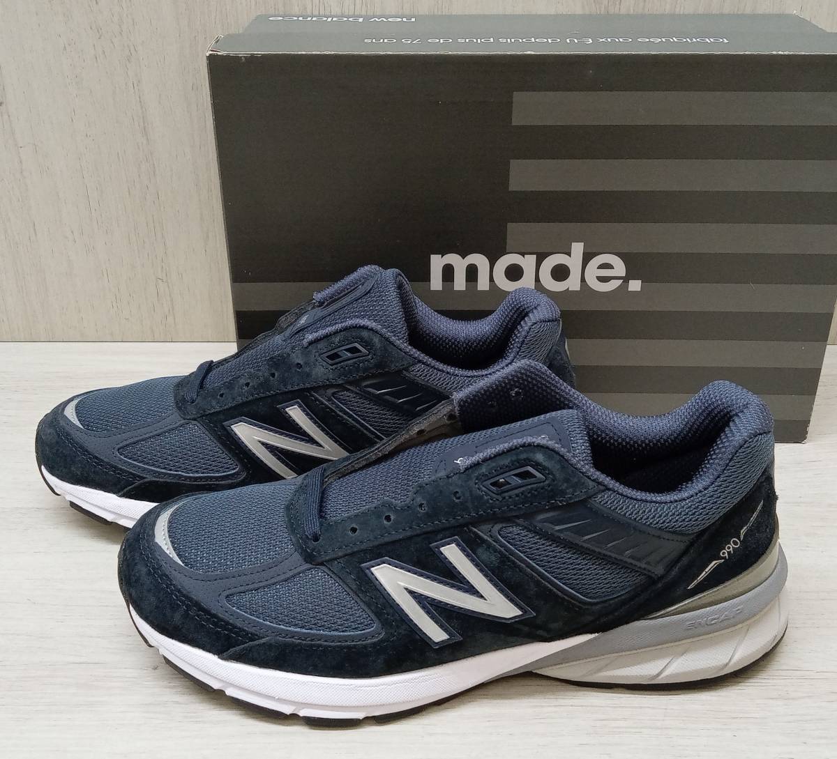 数量は多】 new balance/ニューバランス/スニーカー/M990NV5/USA製