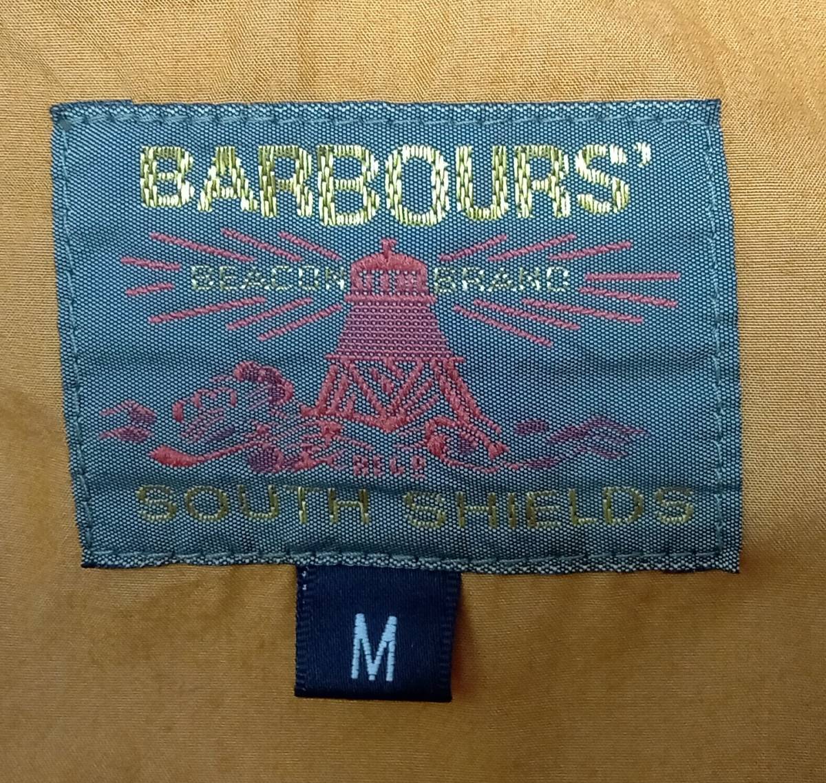 ジャケット BARBOURS バーブァー /マウンテンパーカー/アウタージップ フーディ /1301004/Mサイズ /カラー オレンジ /付属品無し_画像7