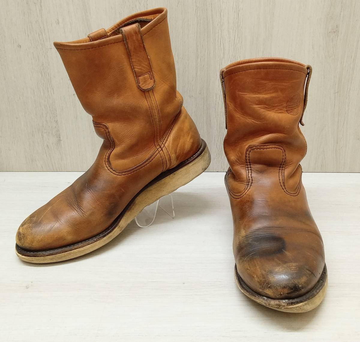 海外限定】 RED WING/レッドウイング/ブーツ/97年製/タグ・犬刻印/886