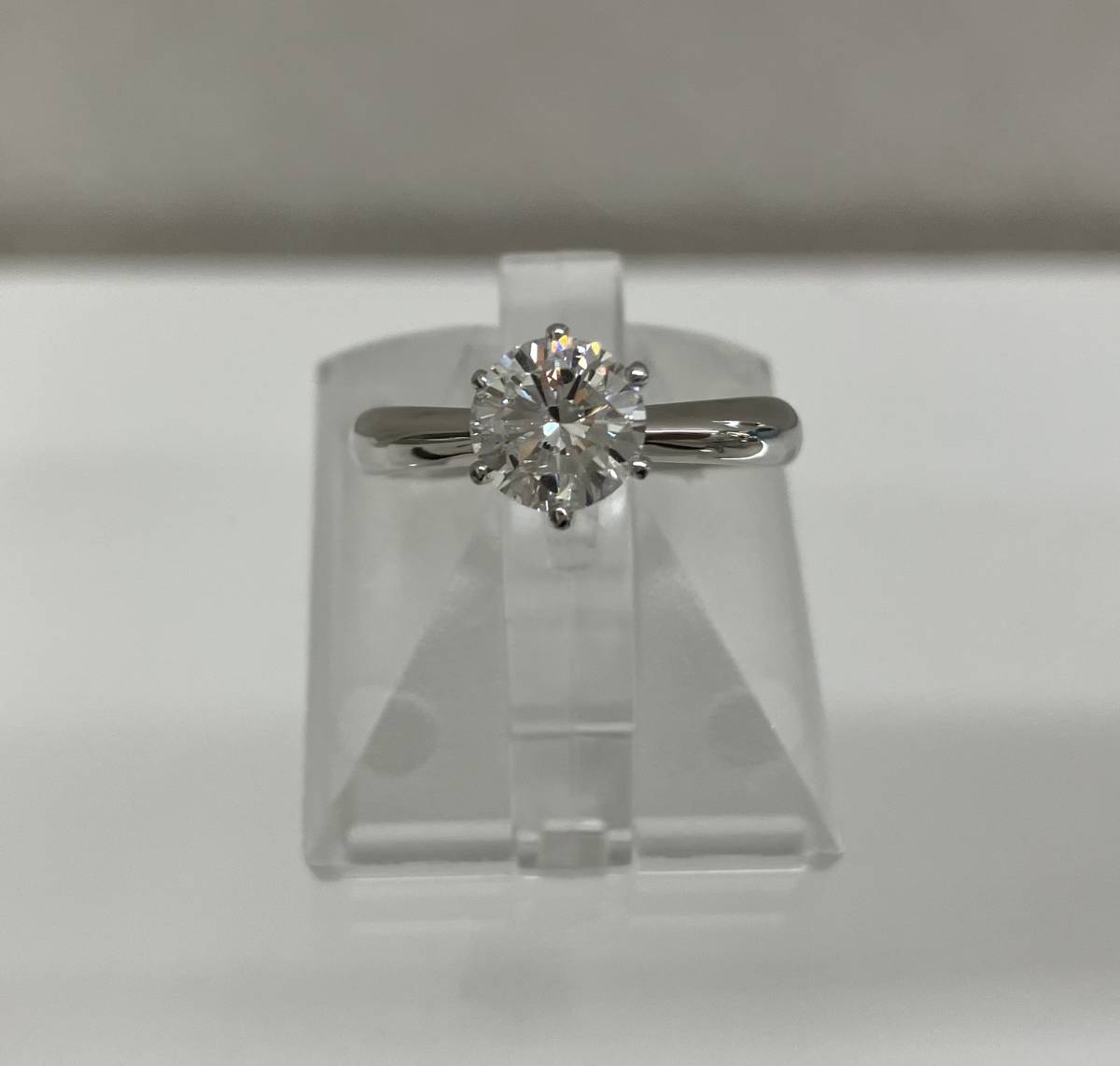 【鑑定書付】Pt900 プラチナ　ダイヤモンド1.01ct 11号4.6g リング　指輪　レディース 店舗受取可
