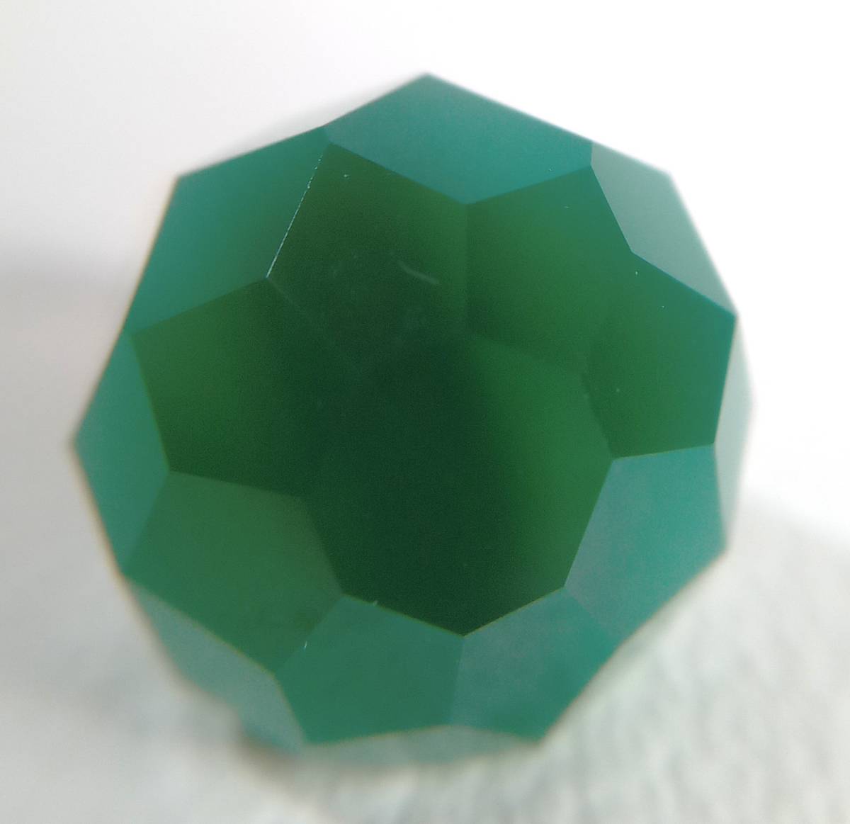 K18／緑色石付ペンダント／40.5cm／8.2g_画像6