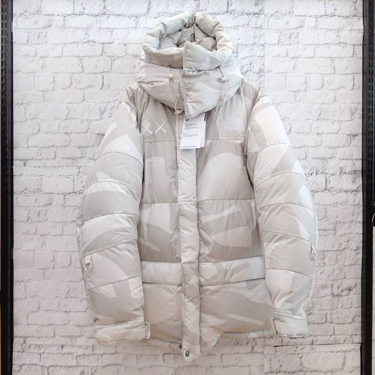 NORTH FACE ノースフェイスANORAKパーカーWHITE☆Lサイズ-