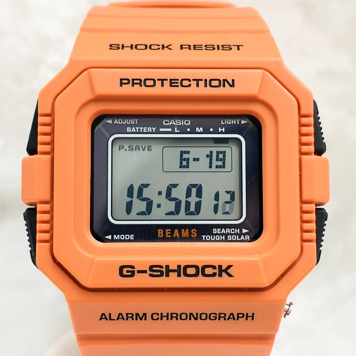 注目ショップ G-5500BE G‐SHOCK ジーショック カシオ CASIO ソーラー