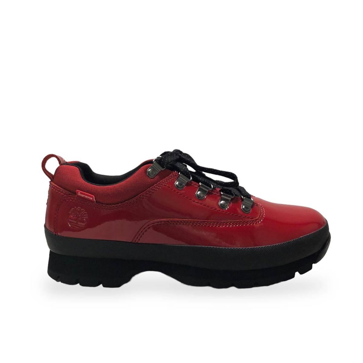20SS Timberland×Supreme Timberland Patent Leather Euro Hiker Low 26.5 店舗受取可