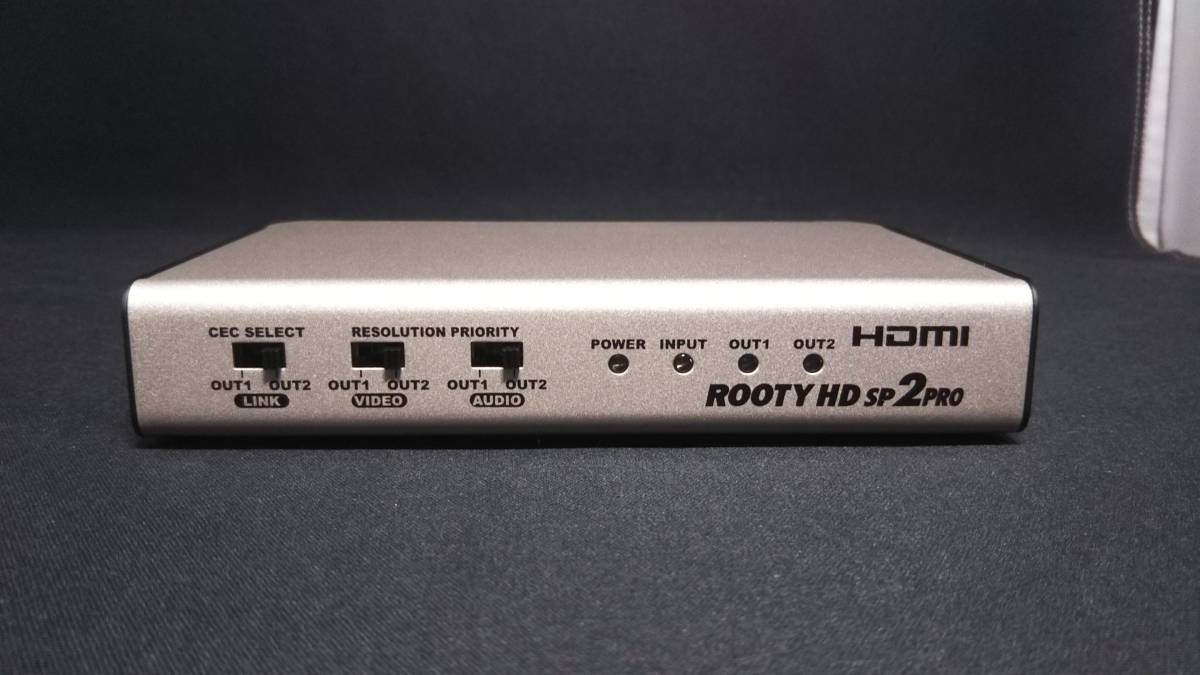ジャンク 電波新聞社 HDMI 2分配器 マイコンソフト ROOTY HD SP2 PRO_画像5