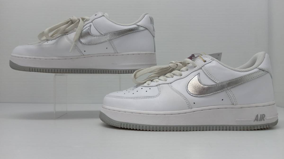 ☆ NIKE ナイキ AIR FORCE1 エアフォースワン Color of The month Siiler DZ6755-100 スニーカー スポーツ 27.0 ホワイト 通年_画像6