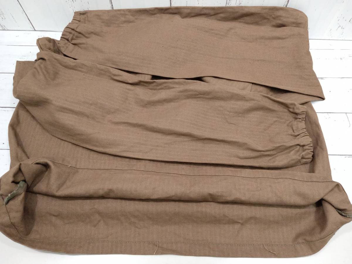 OTAVAN TREBON チェコ軍 Pullover Work Shirt プルオーバー ワークシャツ ミリタリーシャツ コックシャツ メンズ ブラウン 店舗受取可_画像6