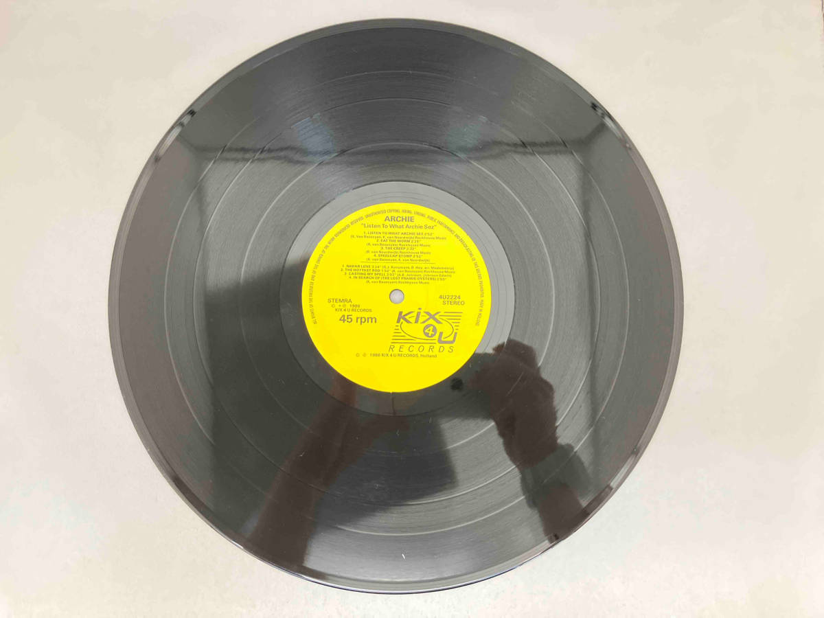 レコード　Archie アーチー　Listen To What Archie Sez KIX 4U RECORDS 2221_画像6