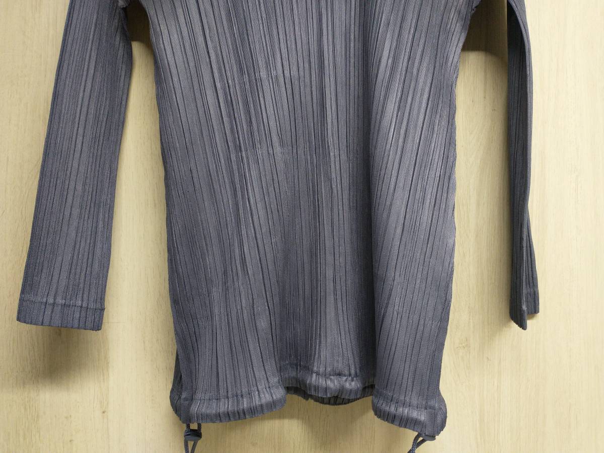 PLEATS PLEASE ISSEY MIYAKE PP53-JA411 ボタン パーカー プリーツ