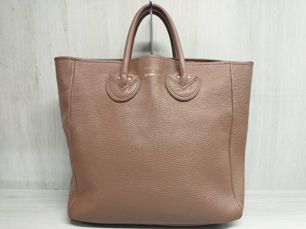 お気に入りの YOUNG&OLSEN EMBOSSED LEATHER TOTE BAG | ambicaint.com