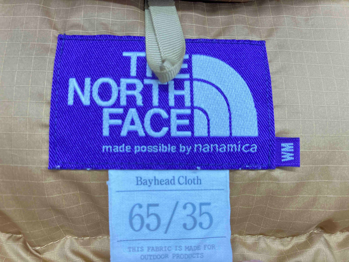 THE NORTH FACE PURPLE LABEL ダウンジャケット　ナナミカ　カーキ　Mサイズ　ノースフェイス_画像4