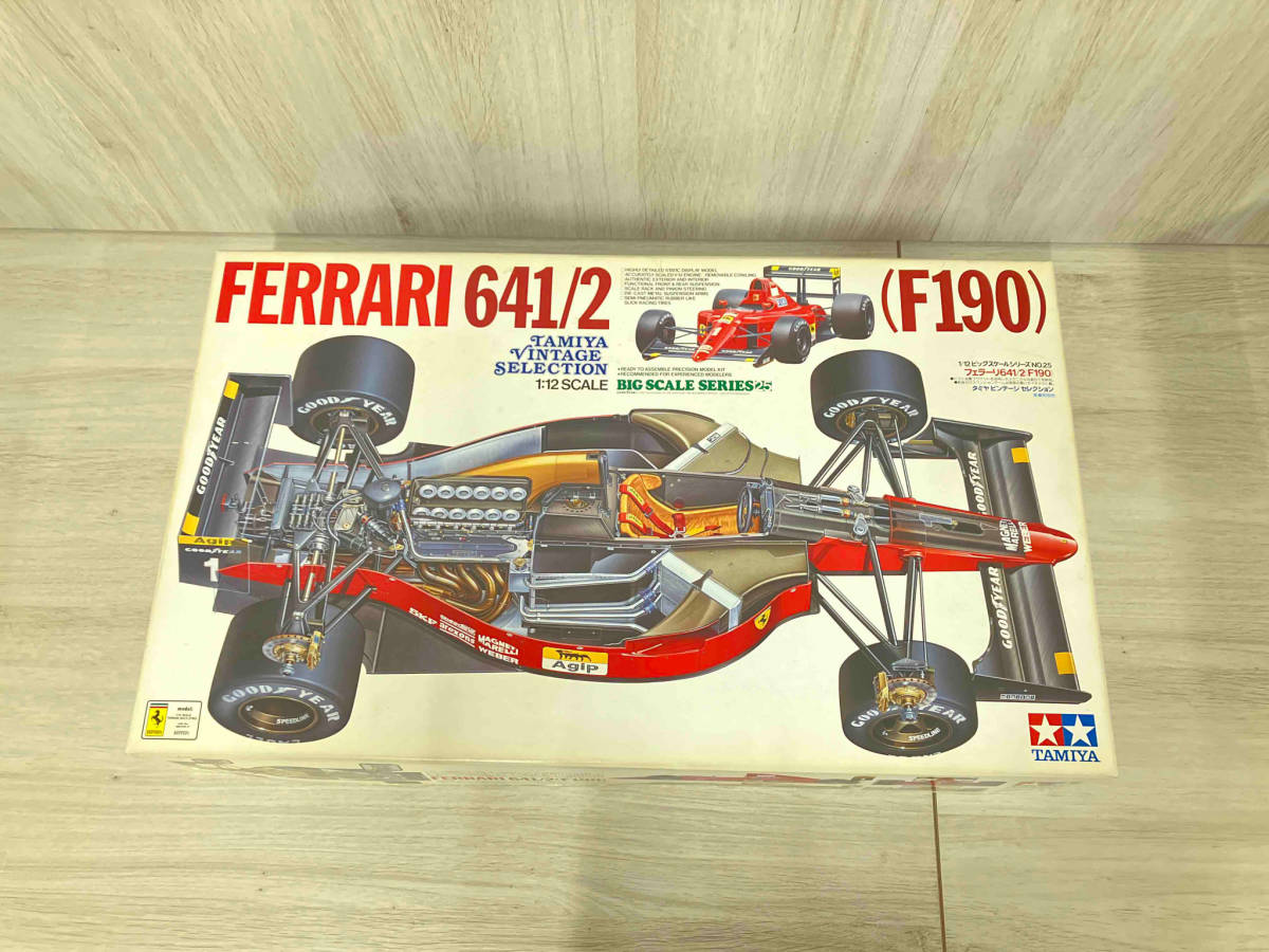 ヤフオク! - プラモデル タミヤ フェラーリ 641/2(F190) 1...