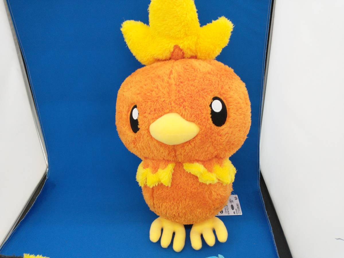 ポケモン ポケットモンスター ぬいぐるみ ぬい まとめ売り セット シャワーズ マリル ピカチュウ ほっこりいやされめちゃでか アチャモ_画像2