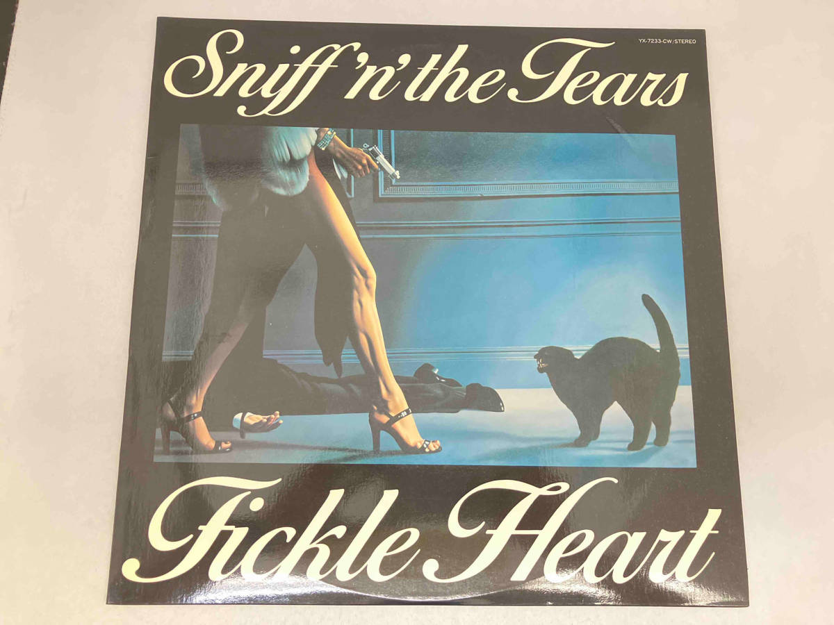 レコード　不実…… Tickle heart スニッフ&ザ・ティアーズ Sniff 'n' the Tears YX-7233-CW_画像1