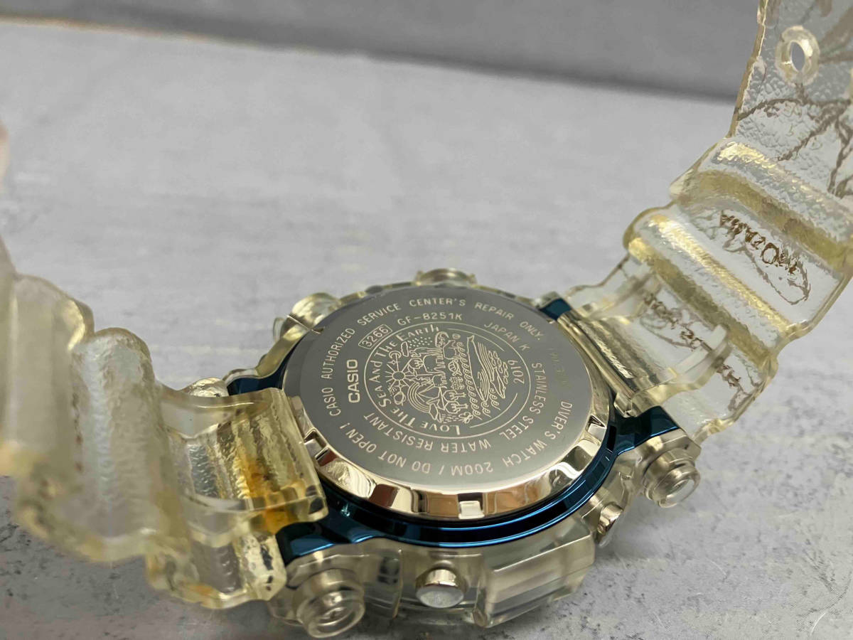 CASIO G-SHOCK FROGMAN ICERC Gショック フロッグマン アイサーチ 2019 GF-8251K クジラ&イルカ ダイビング ソーラー 取説&箱あり_画像6