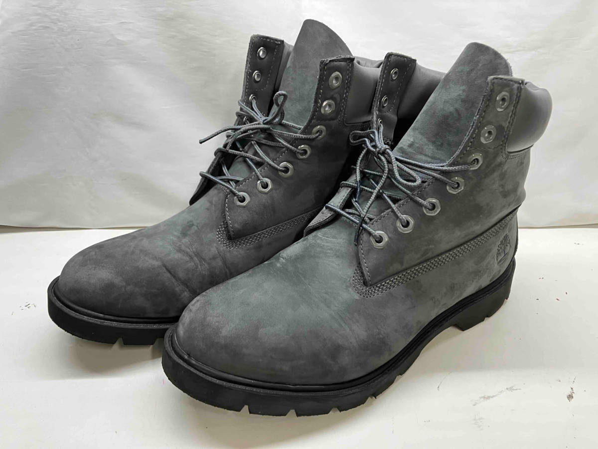 Timberland 6IN BASIC CONTRAST BOOT 6インチ ベーシックコントラストブーツ A2GPT レースアップ ブーツ ダークグレー 約28cm_画像9