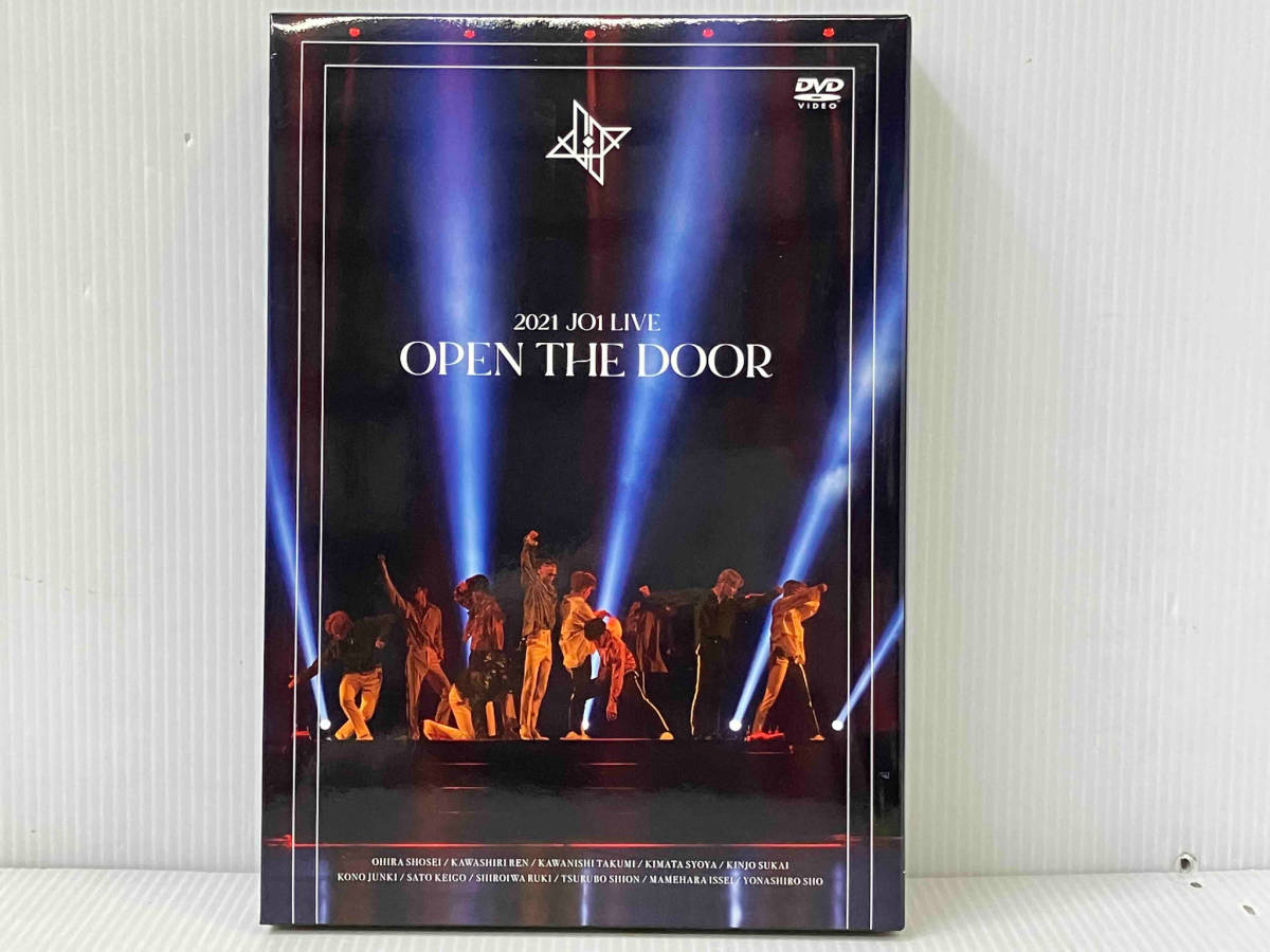 【トレカ欠品】DVD 3枚組 「2021 JO1 LIVE 'OPEN THE DOOR' 」(FC限定版)_画像1