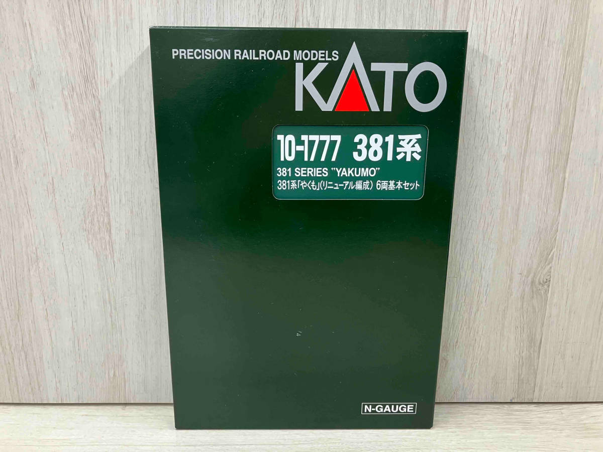 新しいスタイル KATO 10-1777 6両基本セット (リニューアル編成) 「やくも」 381系 通勤形電車 新しいスタイル KATO 10-1777 6両基本セット (リニューアル編成) 「やくも」 381系 通勤形電車