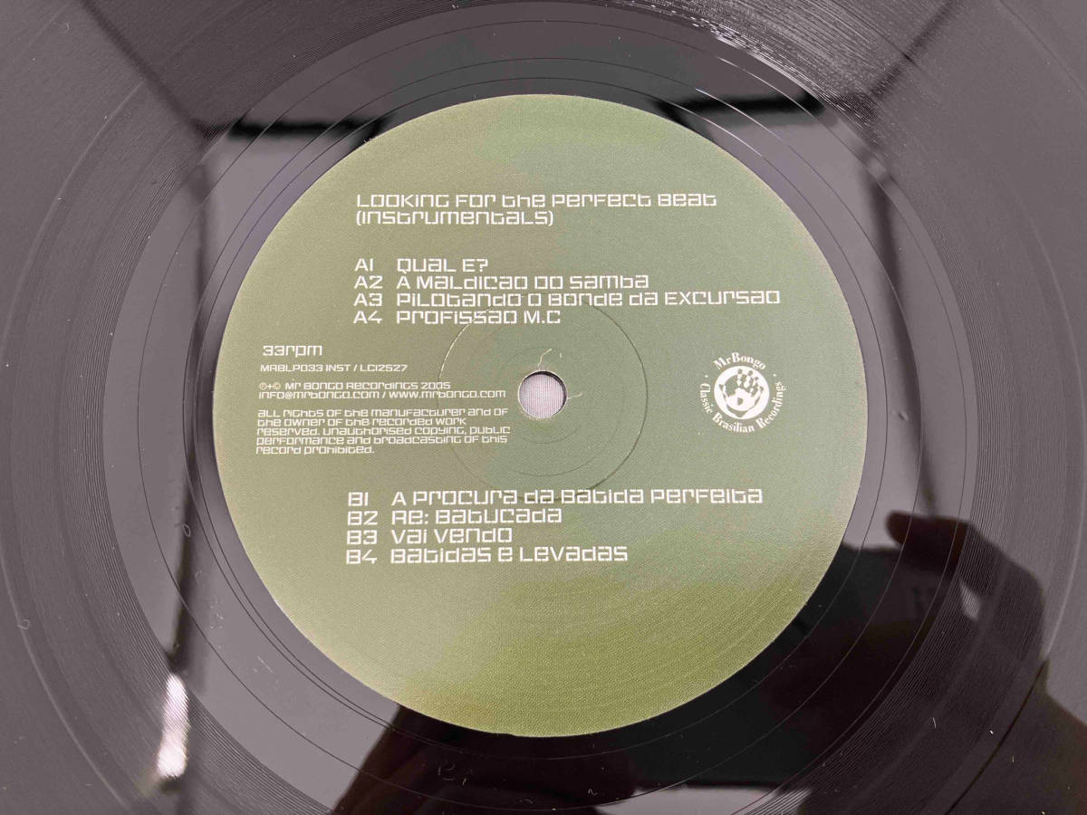 レコード マルセロ・D2 Marcero D2 ルッキング・フォア・ザ・パーフェクト・ビートLooking For The Perfect Beat(Instrumentals)の画像6