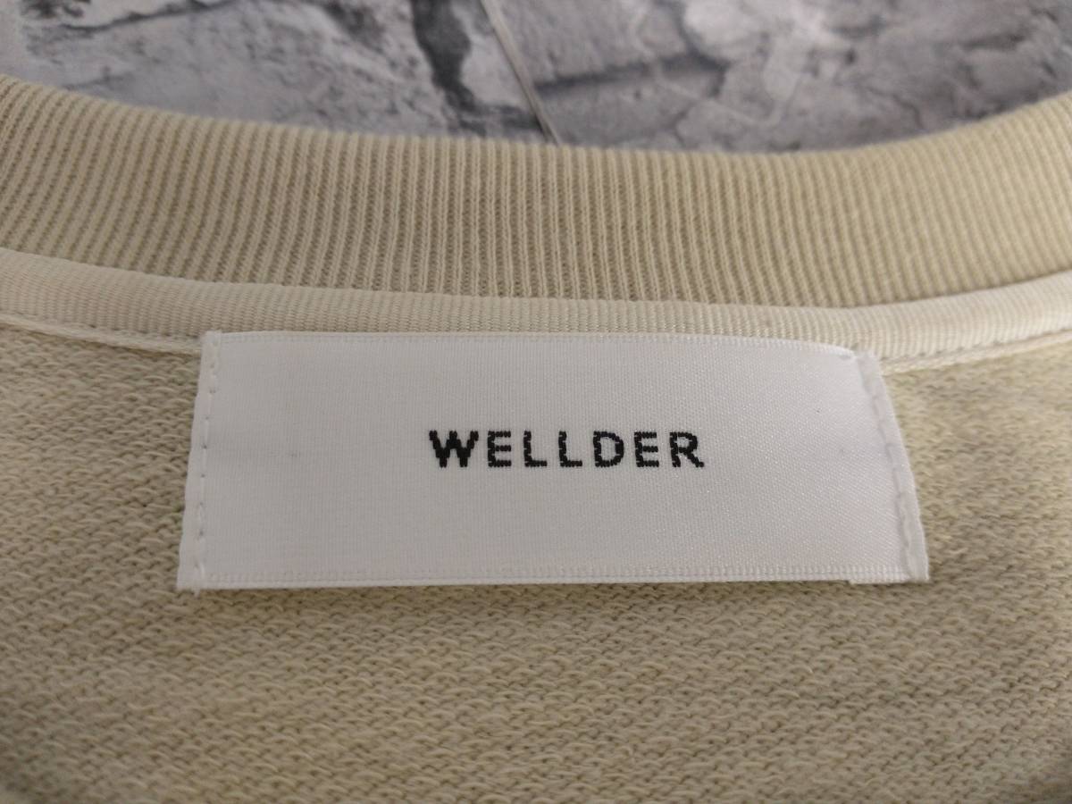 WELLDER ウェルダー 半袖Tシャツ WM22SCS03 サイズ表記3 ベージュ 店舗受取可_画像5