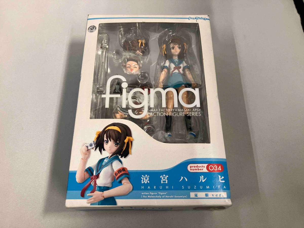 現状品 figma 034 涼宮ハルヒの憂鬱 涼宮ハルヒ 夏服ver. 涼宮ハルヒの憂鬱_画像1