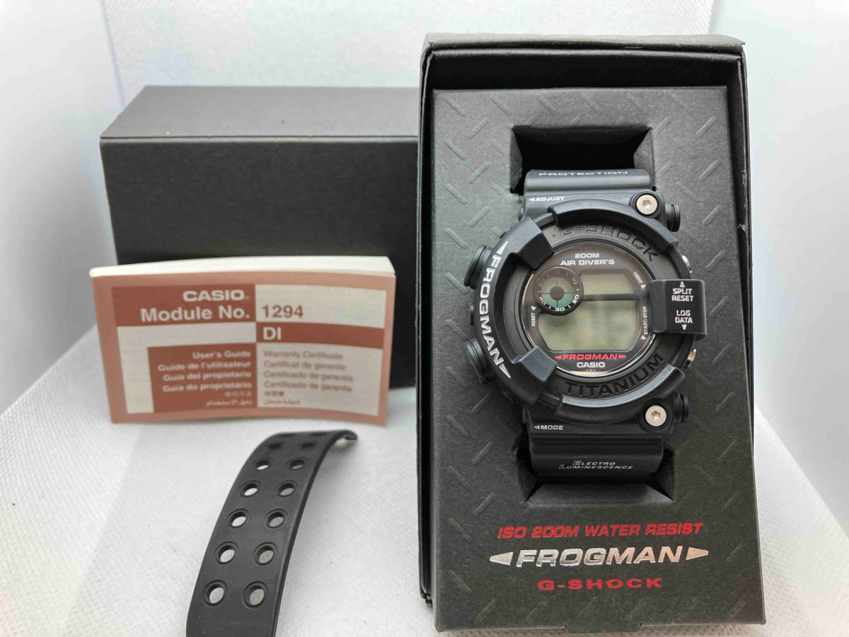 【ジャンク】 CASIO フロッグマン DW-8200Z-1T MIB 腕時計_画像1