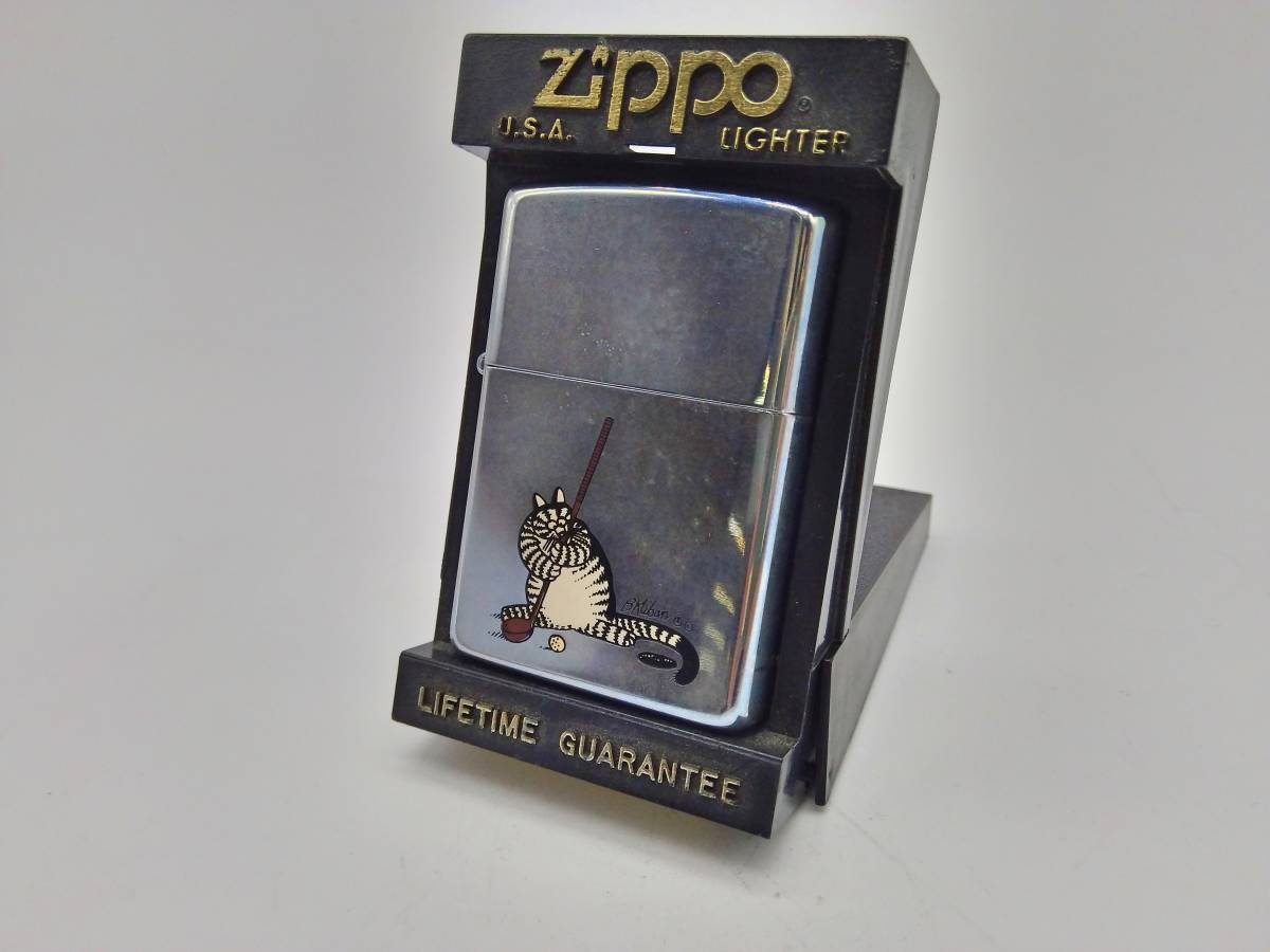Zippo ゴルフ　猫　クリバンキャット