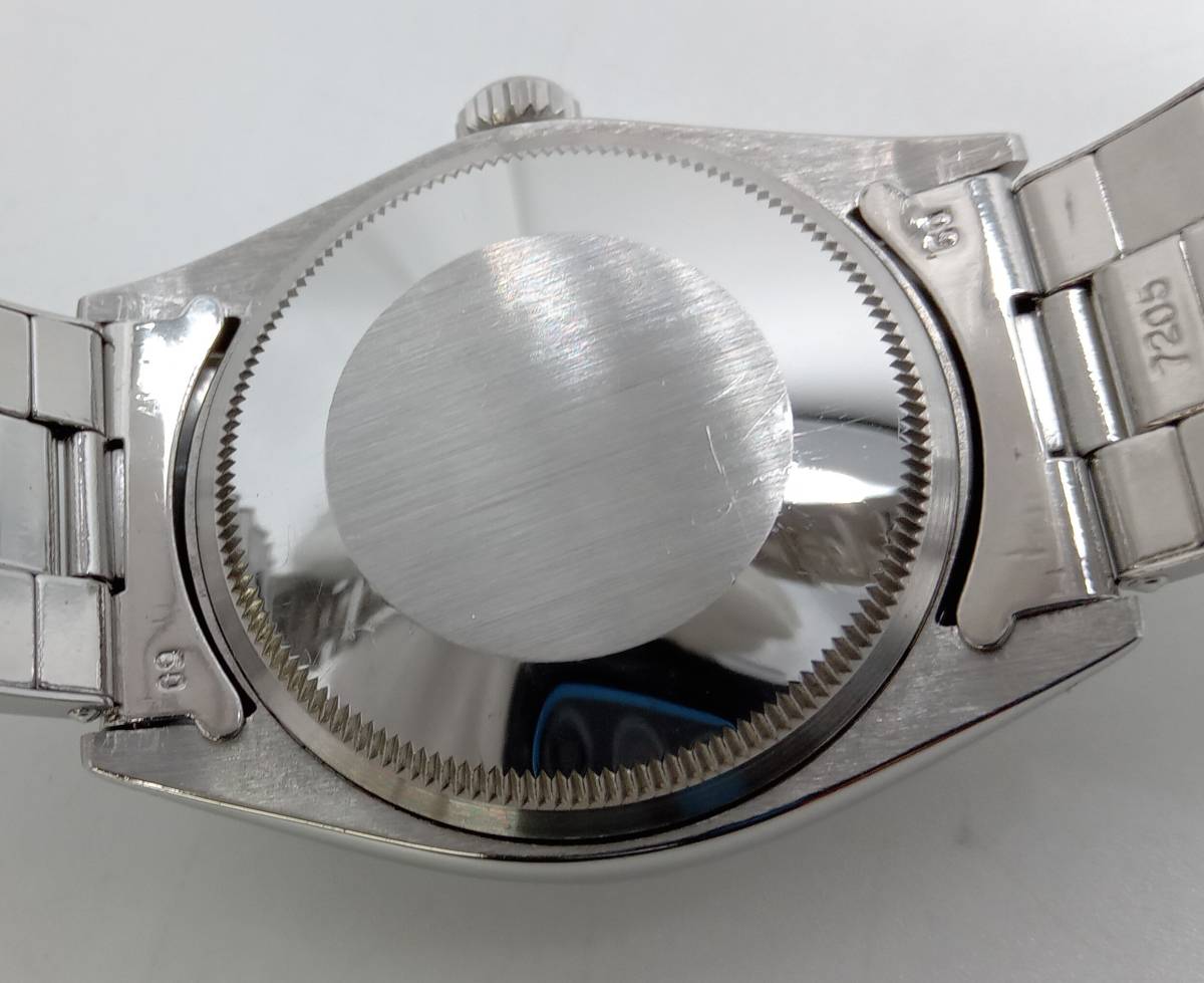 【OH済】 ROLEX ロレックス オイスターパーペチュアル 自動巻き メンズ 腕時計 1500 1969年ギャラ ブラック ミラーダイアル アンティーク_画像6