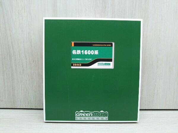  N gauge GREENMAX 30442 name iron 1600 series basis 3 both compilation . set ( power attaching )