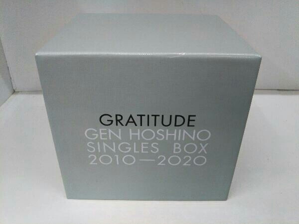 星野源 CD Gen Hoshino Singles Box 'GRATITUDE'(12CD+10DVD+Blu-ray Disc)_画像1