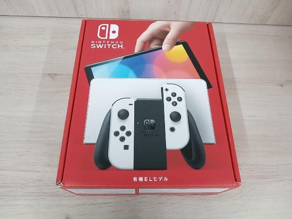 6.Nintendo Switch(有機ELモデル) Joy-Con(L)/(R) ホワイト(HEGSKAAAA ...