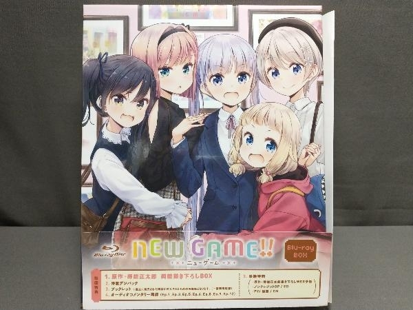 NEW GAME!!(第2期)Blu-ray BOX(Blu-ray Disc)_画像1