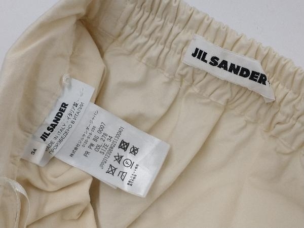 JIL SANDER/ロングパンツ/ジル・サンダー/ワイドパンツ/コットンナイロン/サイズ34/春_画像3