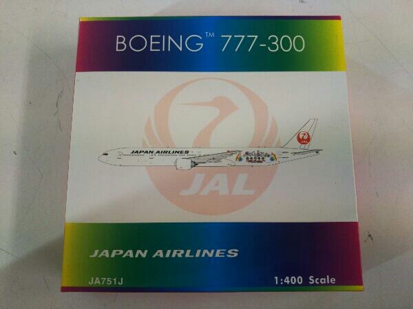 1/400 B777-300 JAL 嵐ジェット FlyTo2020 オリンピック JA751J No.04087