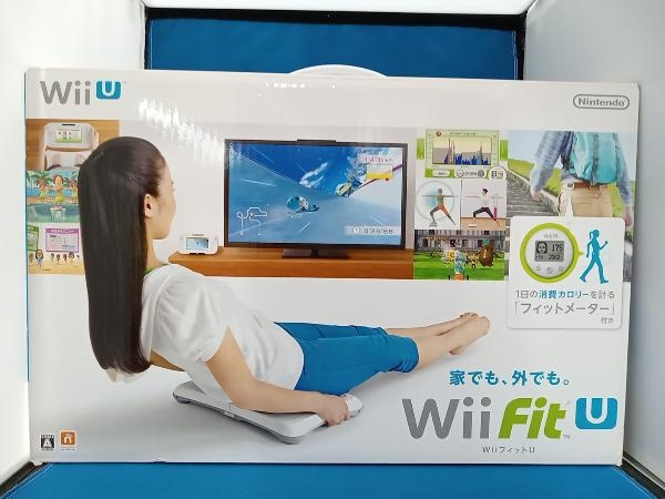 ジャンク Wii Fit U　バランスWiiボード＋フィットメーターセット　Nintendo　動作未確認_画像1