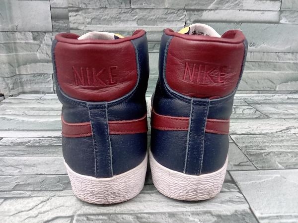 NIKE BY YOU/BLAZER MID/ナイキ/ブレーザー/CW4648-991/メンズ/US8/26.0cm/ネイビー/レッド_画像3