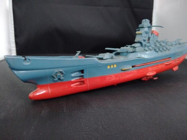  Junk .. toy Uchu Senkan Yamato total length approximately 30cm present condition goods dirt, damage equipped 
