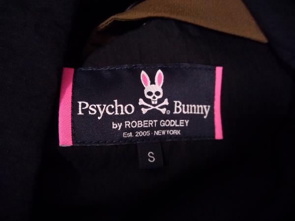 Psycho Bunny 121201 サイコバニー ウェザールーズシルエット ナイロン テーラードジャケット ブラック サイズS_画像6
